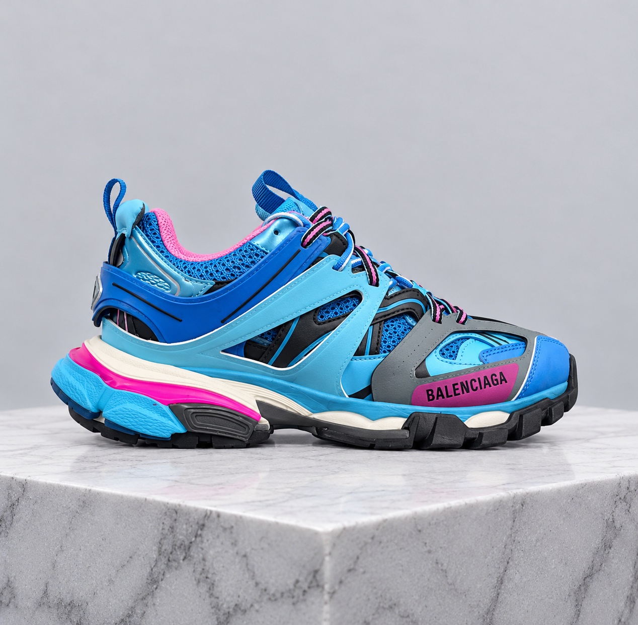Balenciaga Track Blue / Pink